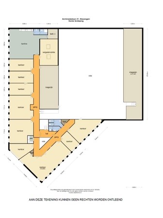 Floorplan - Archimedesbaan 21, 3439 ME Nieuwegein